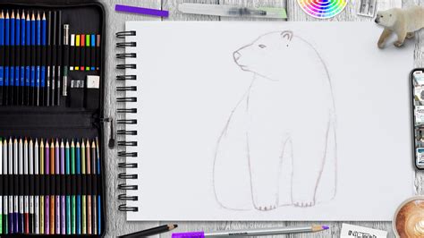 How To Draw A Polar Bear