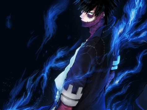 Dabi Boku No Hero Academia Black Hair Magic Dabi Wallpaper Hd