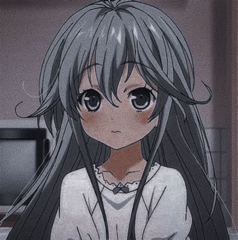 Grey Anime Aesthetic Pfp