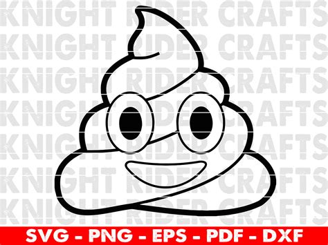 Poop Emoji Svg Poop Svg Bundle Poop Cut File Poop Clipart Etsy