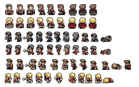 Rpg Battle Sprite By Disnie On Deviantart