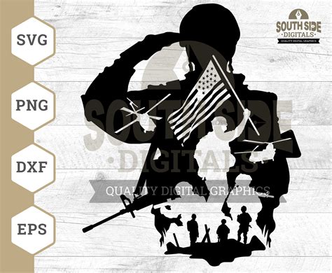 Us Soldier Svg File Military Svg Veteran Soldier Svg Us Etsy Hong Kong