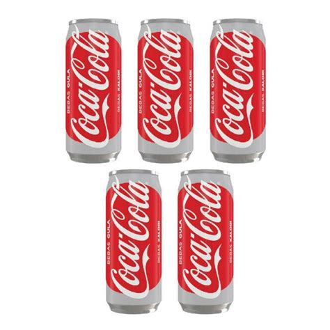 Jual Coca Cola Lite Sleek Can Minuman Soda 5 X 330 Ml Shopee Indonesia