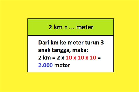 Cara Menghitung Satuan Panjang Dan Contoh Soal Pulpent