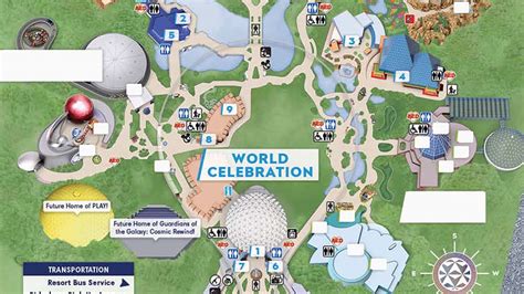 Disney World Epcot Map 2024 Pdf And Printable Version