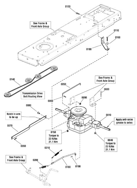 Snapper Lt125 Belt Routing Diagram