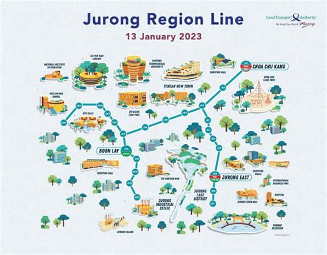 Construction Of Jurong Region Line Begins With 24 New Mrt Stations Today