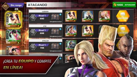 Ya Puedes Descargar Tekken En Android 20 Personajes Y Modos Online