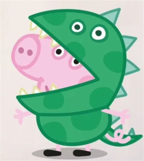 8 Stickers Del Dinosaurio De George Hermano De Peppa Pig Para Descargar