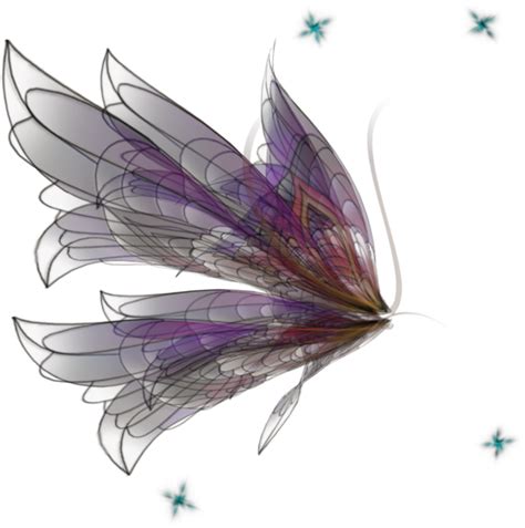 Download Fairy Wings Side View Png Vector Freeuse Download Realistic