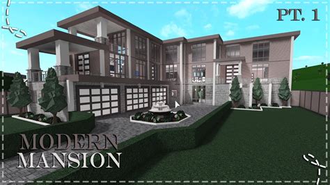 Modern Mansion Bloxburg