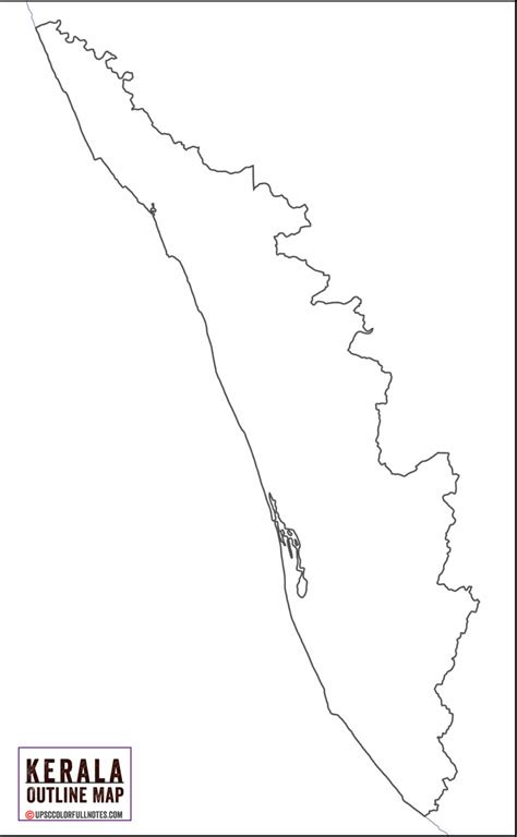 Download Kerala Map With Districts In Hd Quality 2022 Upsc Colorfull