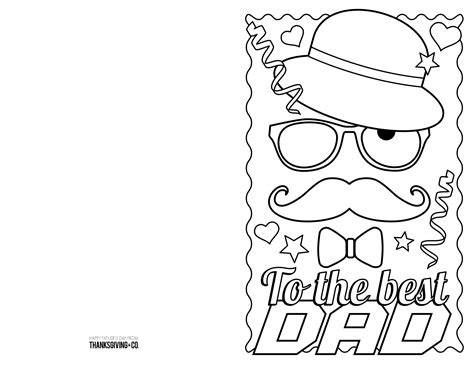 After receiving this diy father's day card, dad can regale the kids with tales of his epic record collection. 4 free printable Father's Day cards to color