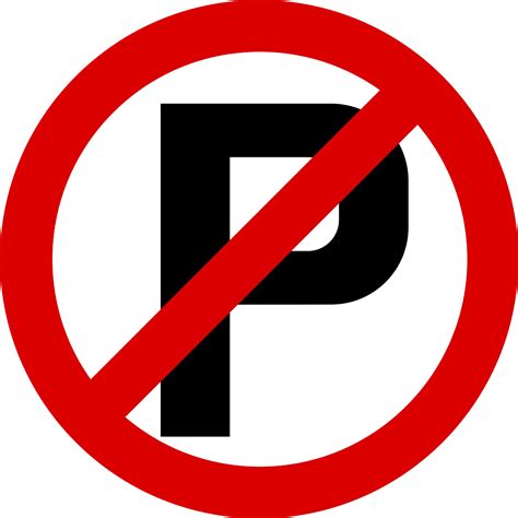 No Parking Symbol Png Transparent Images Pictures Photos