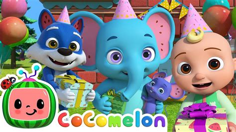 Happy Birthday Song Cocomelon Animal Time Animal Nursery Rhymes