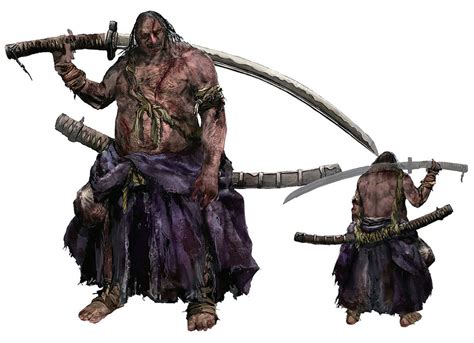 Tokujiro The Glutton Concept Art Sekiro Shadows Die Twice Art Gallery