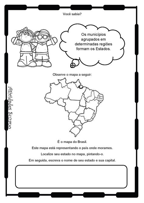 Geografia Atividades De Geografia Prova De Geografia