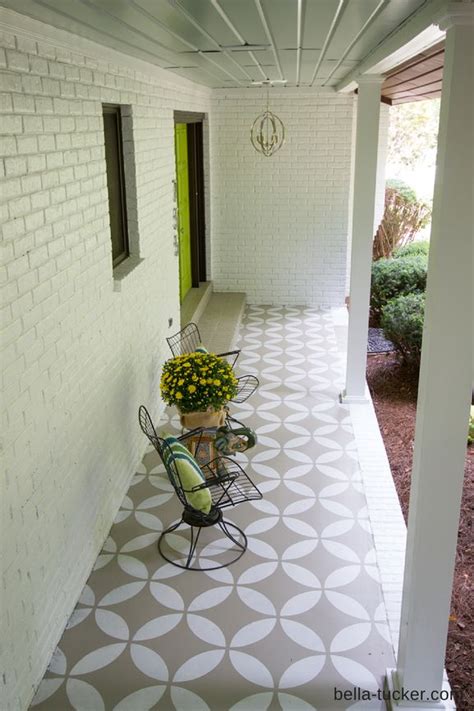 Painted Concrete Front Porch Ideas Warehouse Of Ideas