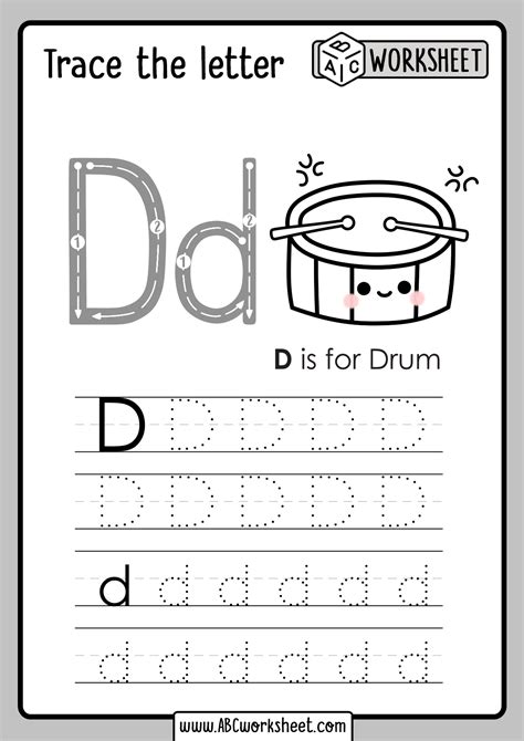 Alphabet Letters Tracing Worksheets