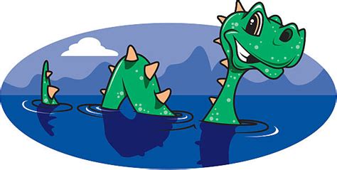 Clip Art Of Loch Ness Monster Illustrations Royalty Free Vector