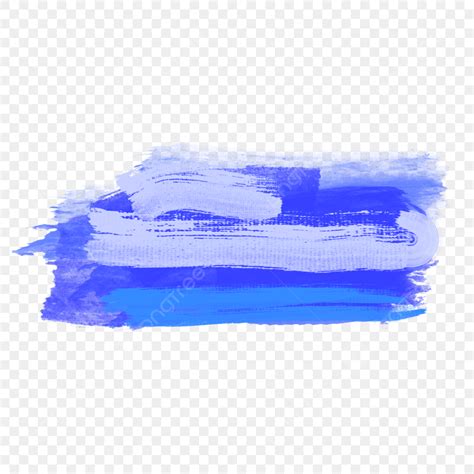 Paint Brush Stroke Clipart Transparent PNG Hd Blue Brush Stroke Vector