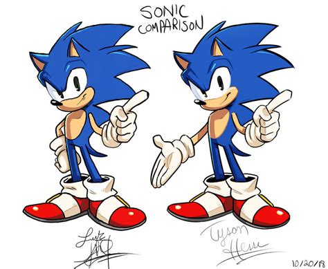 How To Draw Tyson Hesse Sonic