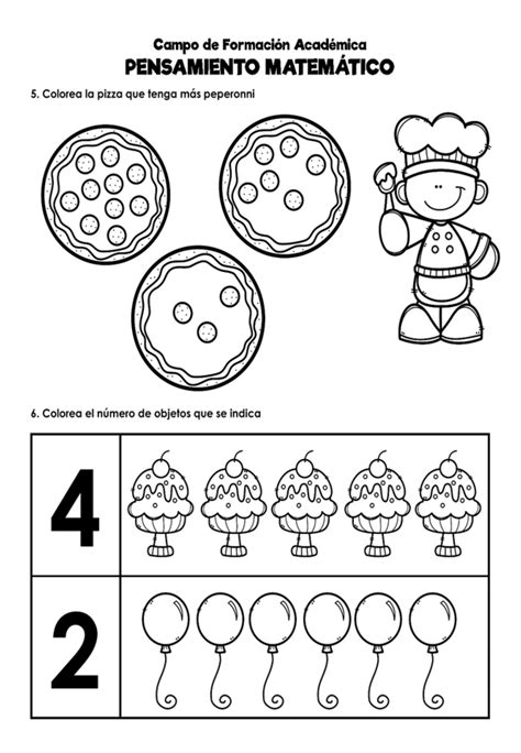 Actividades De Matemáticas Para Preescolar Pdf