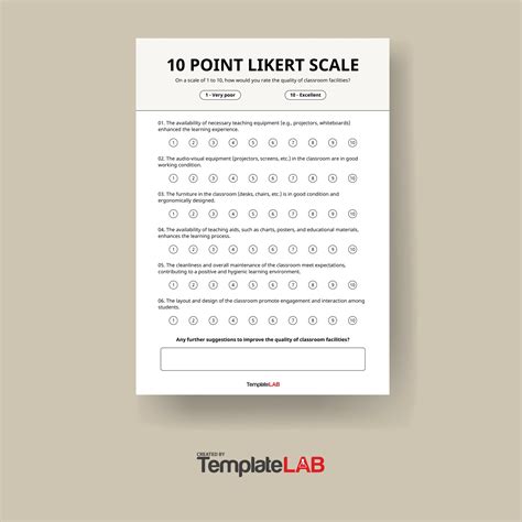 27 Free Likert Scale Templates Examples Word Excel PPT 41 OFF