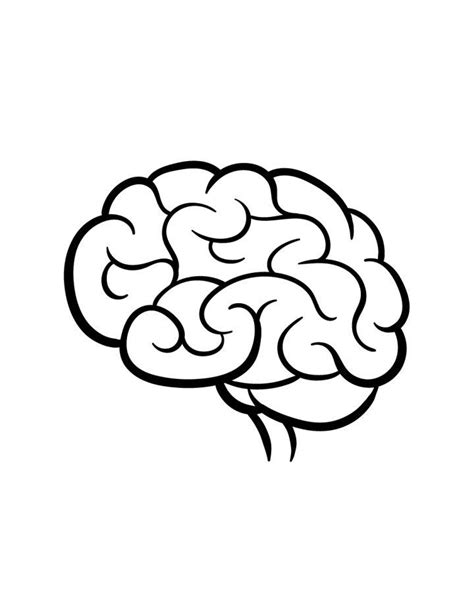 20 Easy Brain Drawing Ideas How To Draw A Brain Blitsy