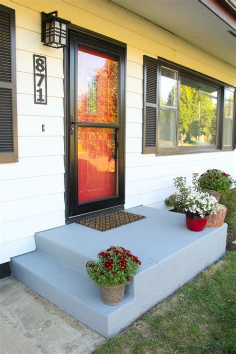 22 Painted Concrete Front Porch Altheacaelinn