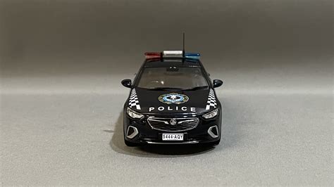 Model Car Holden Zb Commodore South Australia Police Traffic Patrol