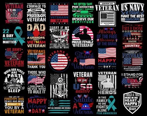 Veteran Svg Bundle Military Svg Bundle Patriotic Svg Bundle Etsy