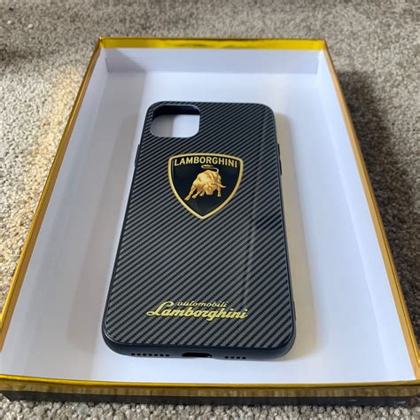 Iphone 11 Pro Max Lamborghini Case Etsy