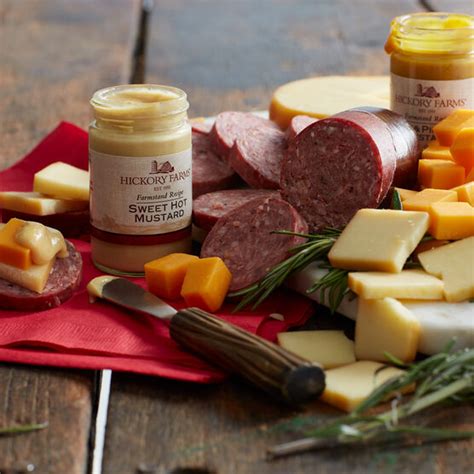 summer sausage and cheese t box hickory farms