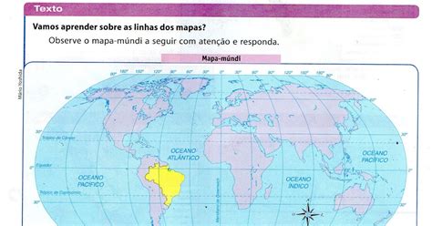 Atividades Sobre Latitude E Longitude