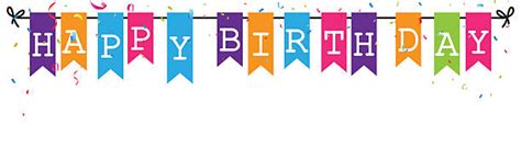 Idea 26 Happy Birthday Banner Clip Art