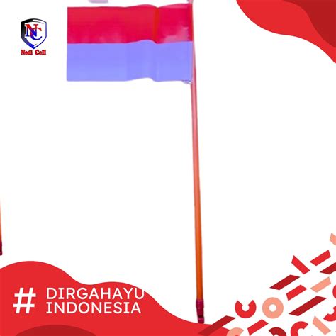 Jual Stick Bendera Plastik Merah Putih Isi 10 Pcs Shopee Indonesia