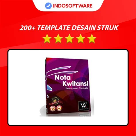 Jual Paket Template Desain Struk Nota Faktur Kwitansi Surat Jalan