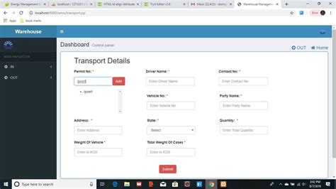 Multiple IoT Based Warehouse Management System Network Speed