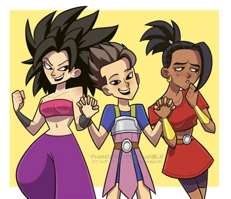 Caulifla Cabba And Kale Personajes De Dragon Ball Diseño De