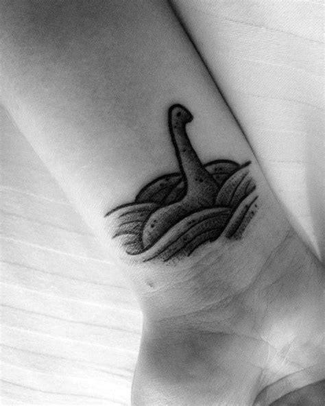 30 Loch Ness Monster Tattoo Designs For Men Mythological Creature Ink