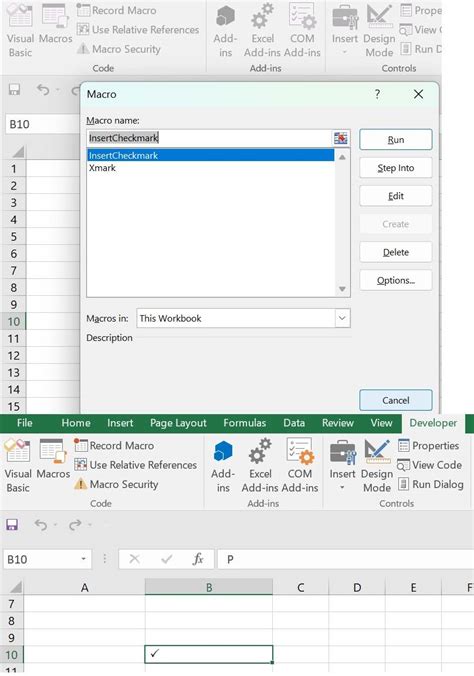 How To Insert Tick Mark In Excel