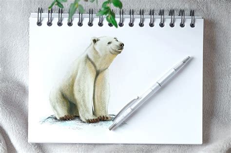 How To Draw A Polar Bear Draw A Cute And Cuddly Polar Bear