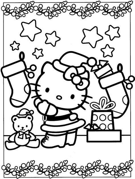 Hello Kitty Adult Coloring Coloring Pages