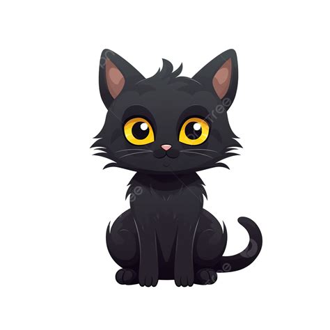 Cartoon Black Cat Cat Clipart Cartoon Clipart Halloween Cat