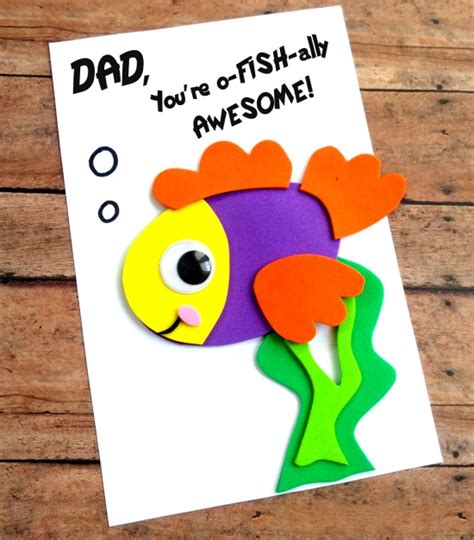 We've put together a fantastic list of cute father's day cards for kids to make that do just that. 15 DIY Father's Day Cards and Gifts to make at home!