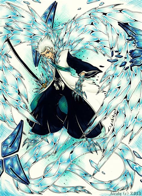 Bleach Animated World Toshiro Hitsugaya Bankai Daiguren 50 Off