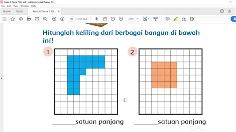 Soal Keliling Bangun Datar Kelas 3 Sd Homecare24