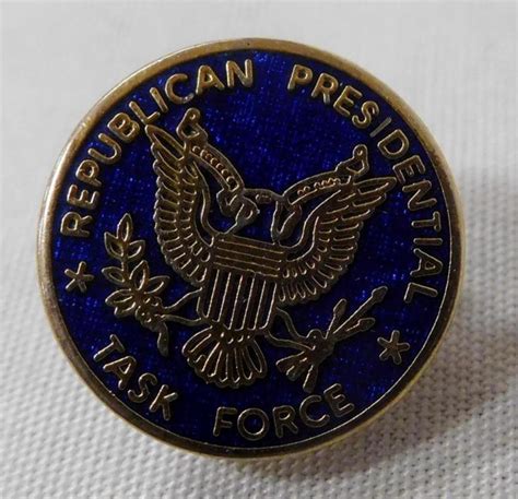 Lot Vintage 1988 Republican Presidential Task Force President Reagan