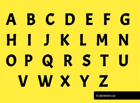 How Many Letters Are There In The American English Alphabet